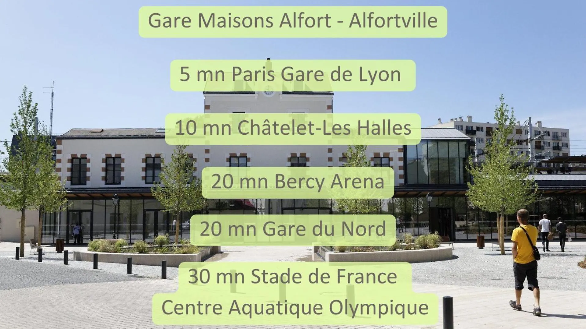 Disponible - 5Mn Paris - Gare A Pied - Jardin Terrasse - 6 Pers - Centre Ville - Proche Tous Commerces Et Transports - Wifi Maisons-Alfort 0*,